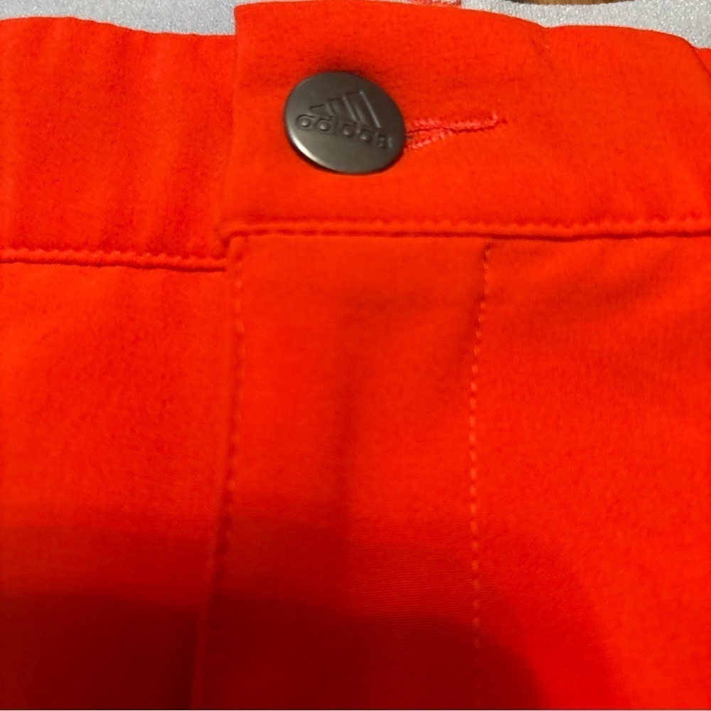 Adidas Golf Shorts Men’s Size 35 Dark Pink Neon - Picture 3 of 7